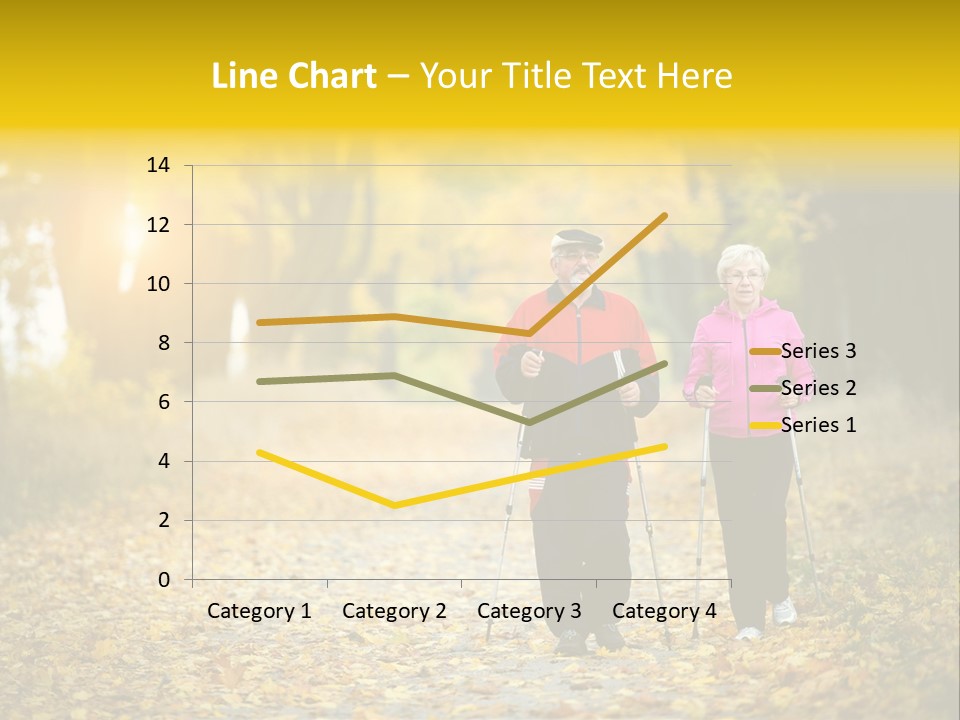Fitness Walking Exercise Power PowerPoint Template
