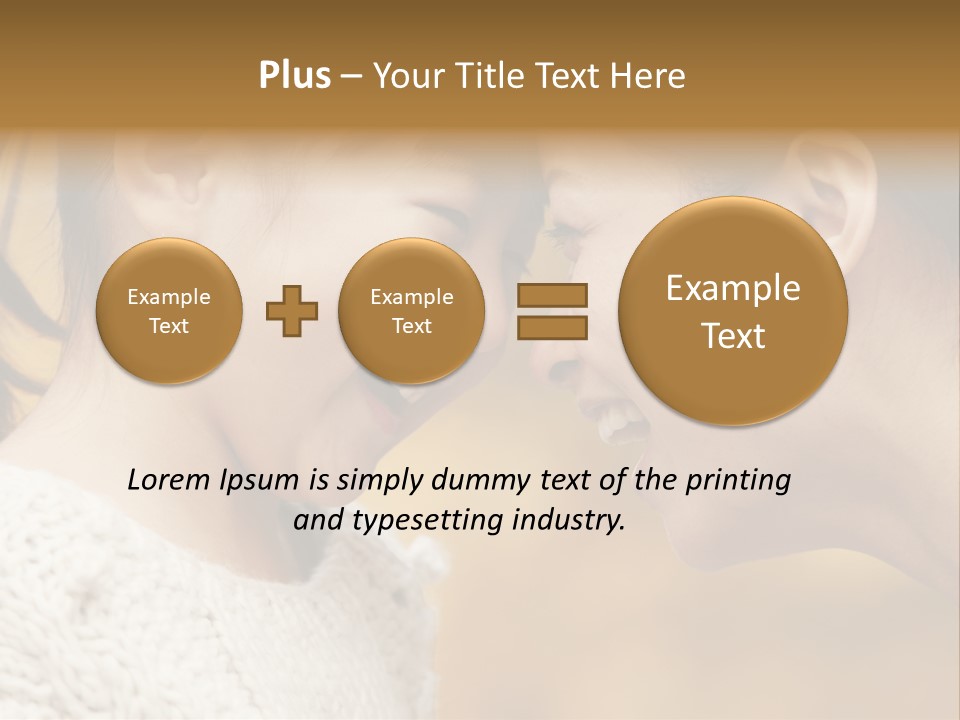 Camera Joy Child PowerPoint Template