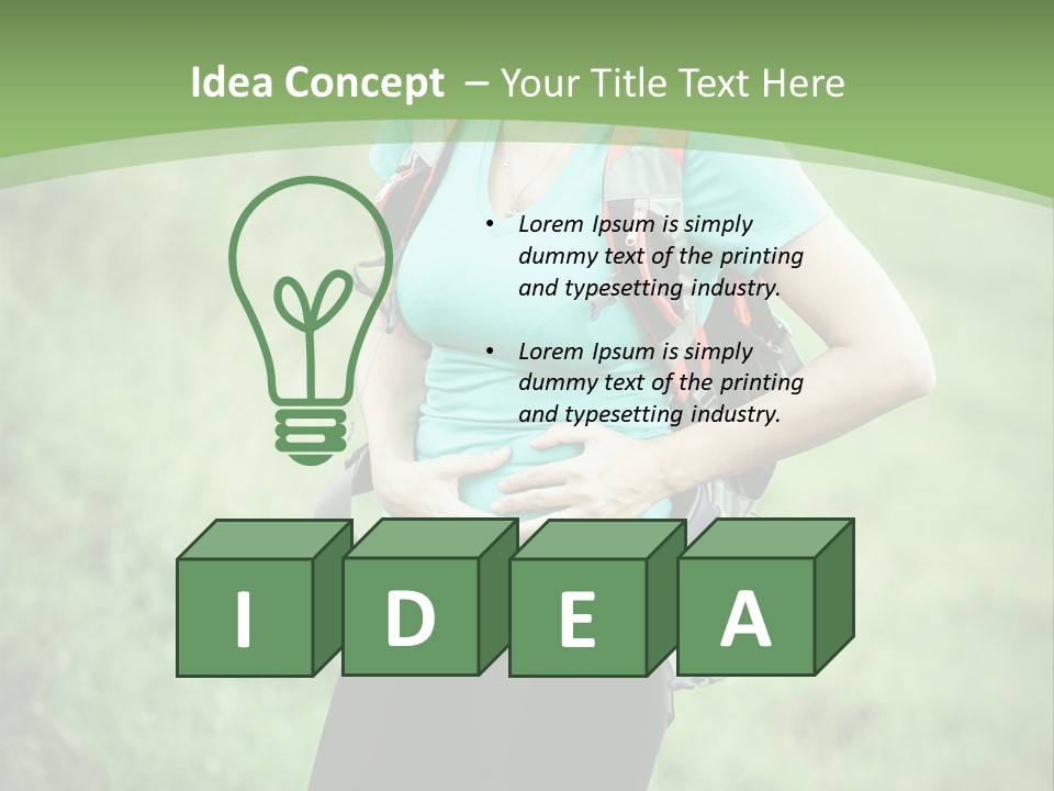 Pain Summer Ache PowerPoint Template