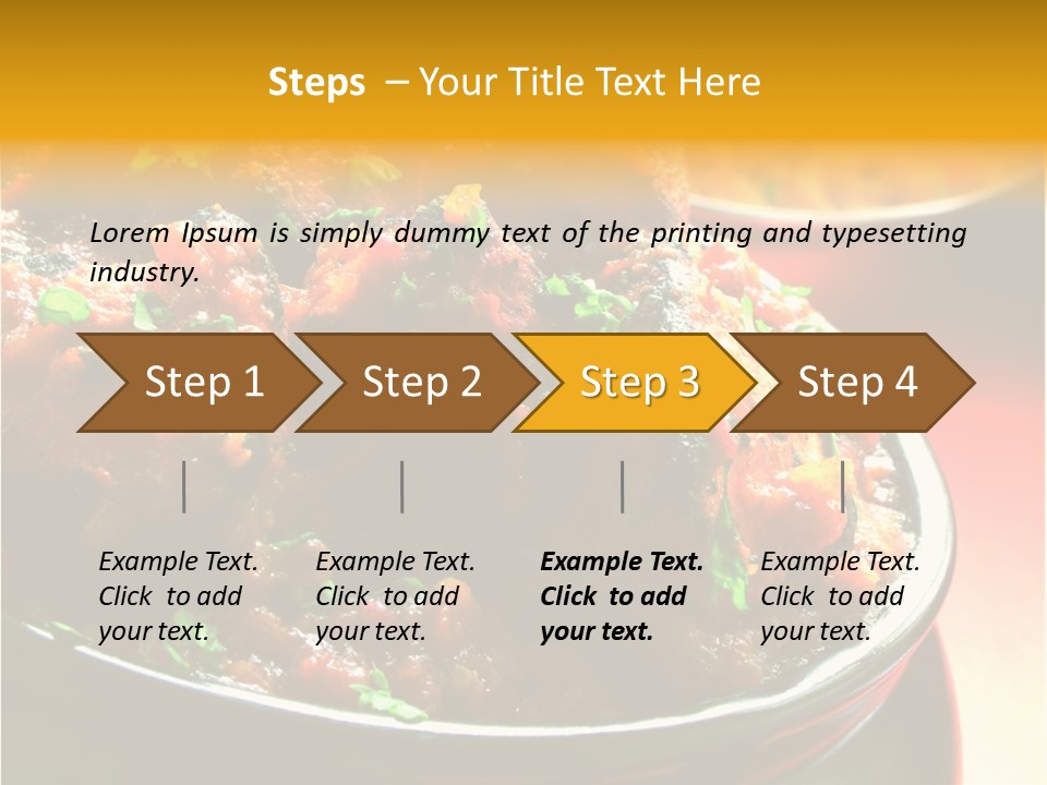 Meal Indian Spicy PowerPoint Template
