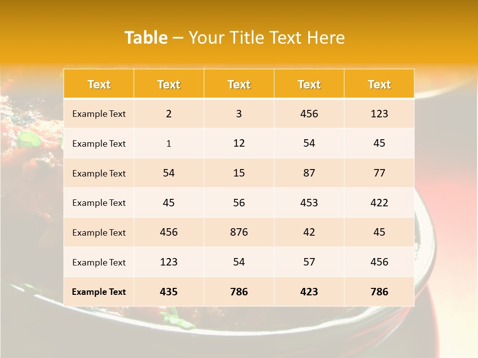 Meal Indian Spicy PowerPoint Template