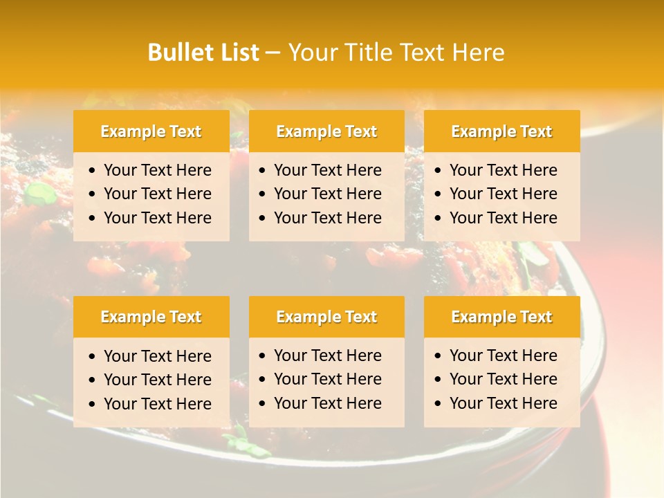 Meal Indian Spicy PowerPoint Template