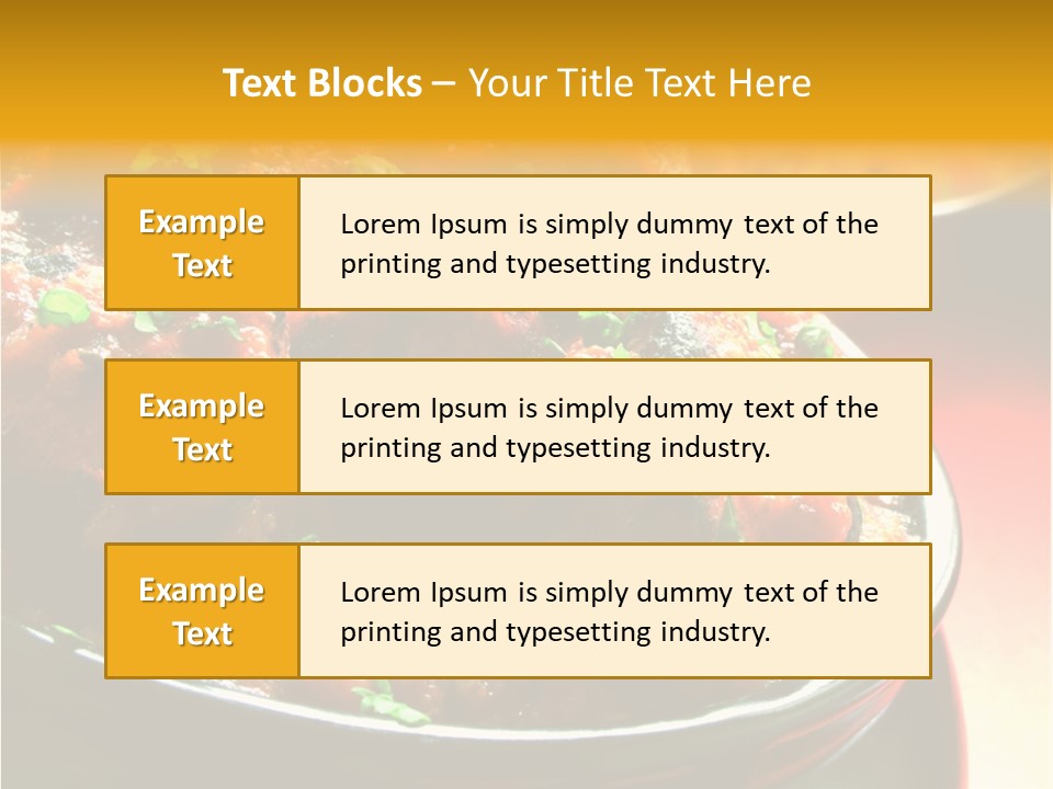 Meal Indian Spicy PowerPoint Template