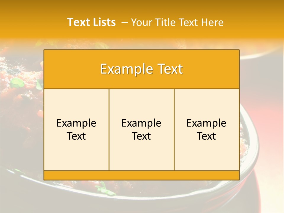 Meal Indian Spicy PowerPoint Template