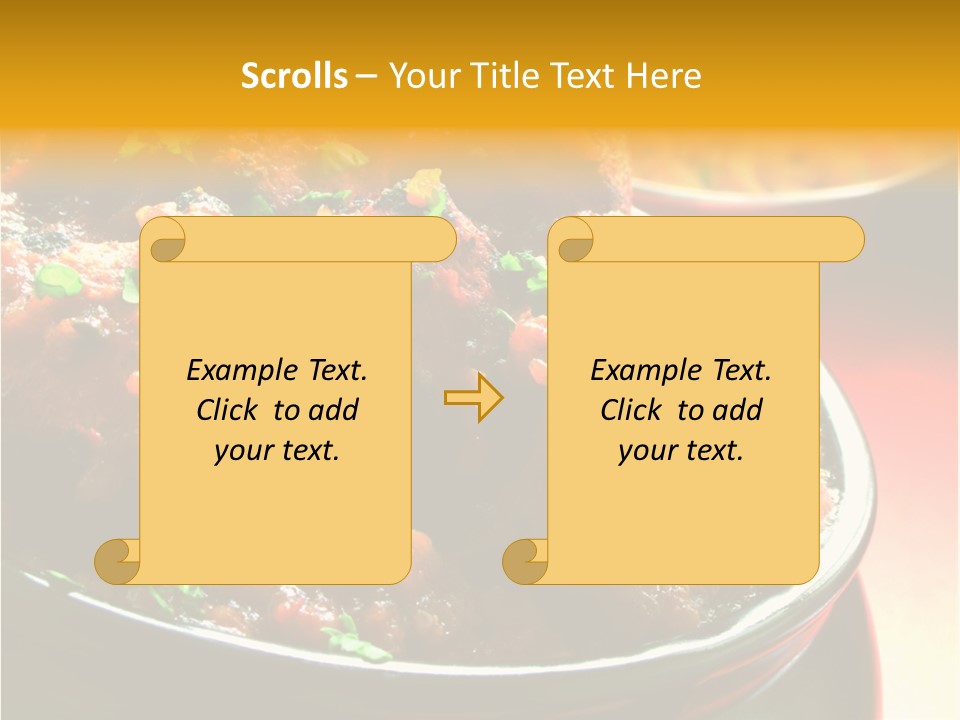 Meal Indian Spicy PowerPoint Template