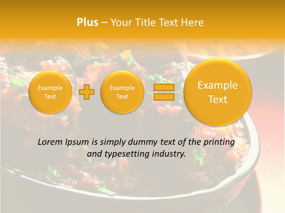 Meal Indian Spicy PowerPoint Template