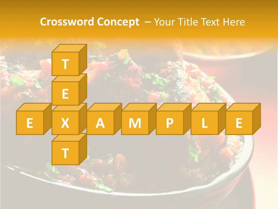 Meal Indian Spicy PowerPoint Template