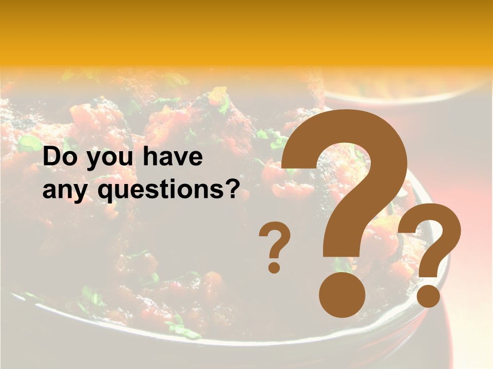Meal Indian Spicy PowerPoint Template
