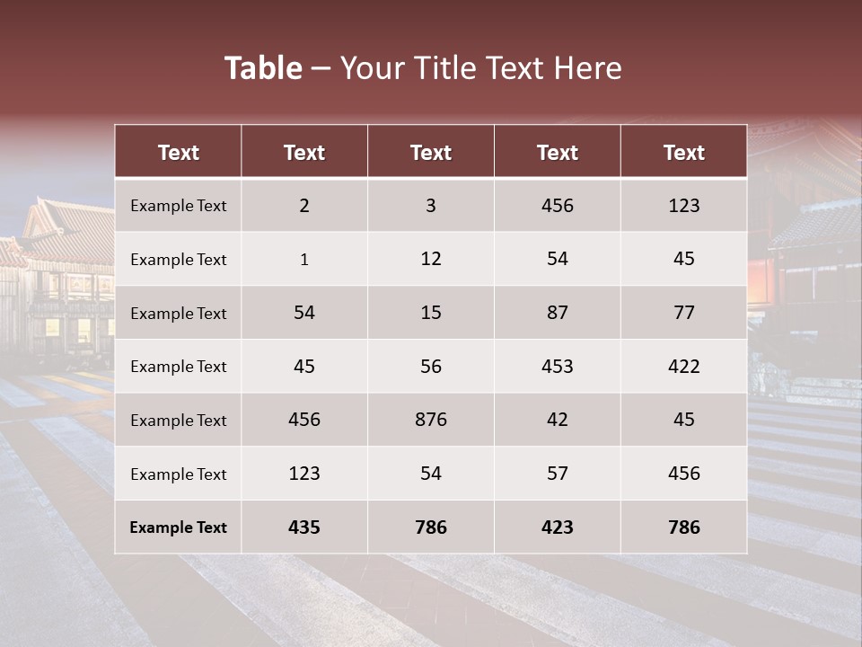 Okinawa Okinawan Ryukyu PowerPoint Template