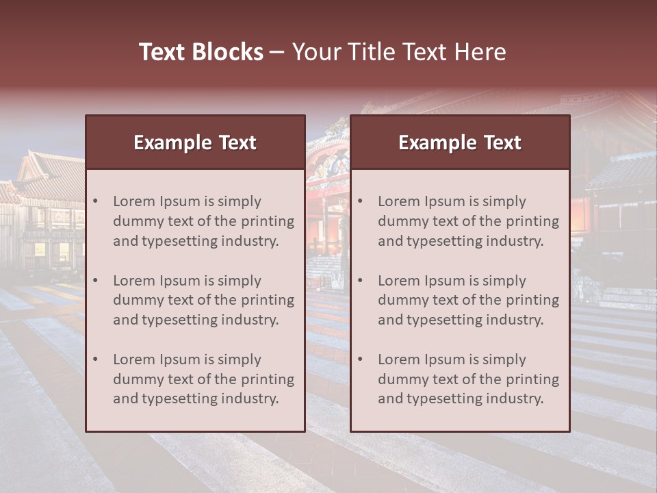 Okinawa Okinawan Ryukyu PowerPoint Template