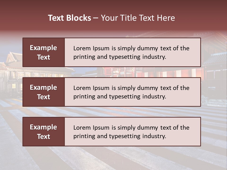 Okinawa Okinawan Ryukyu PowerPoint Template