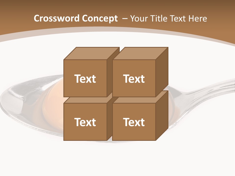 Yellow Spoon Carbohydrates PowerPoint Template