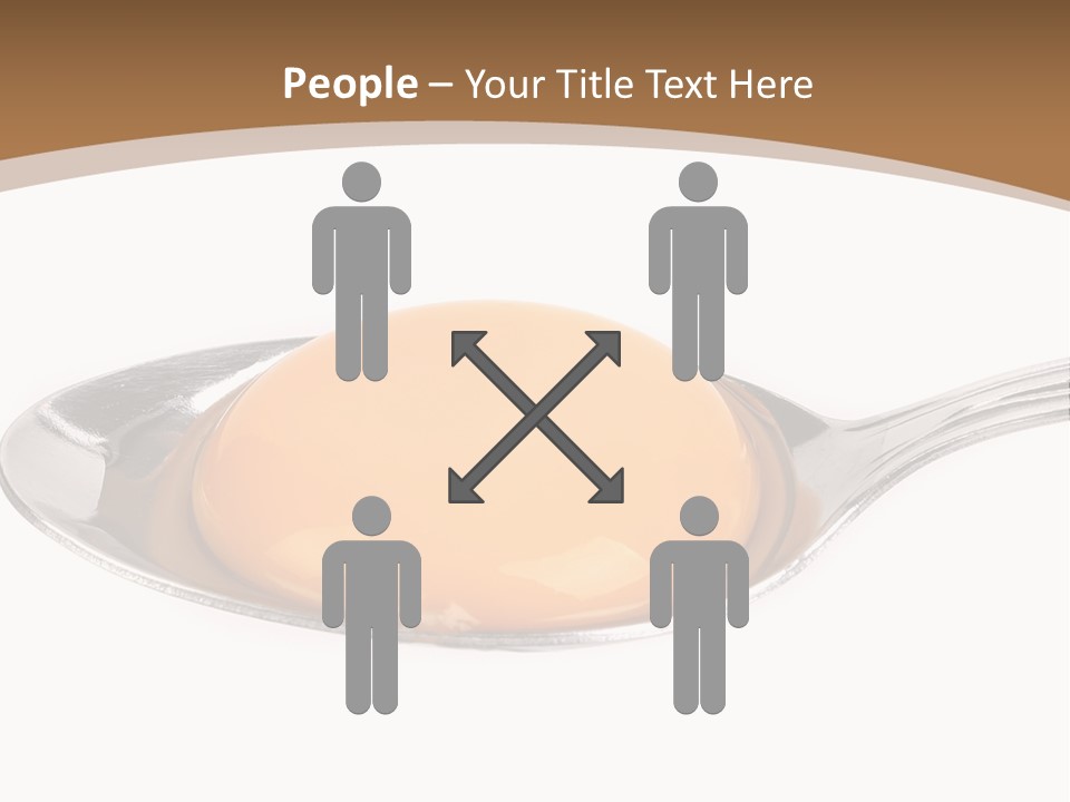 Yellow Spoon Carbohydrates PowerPoint Template