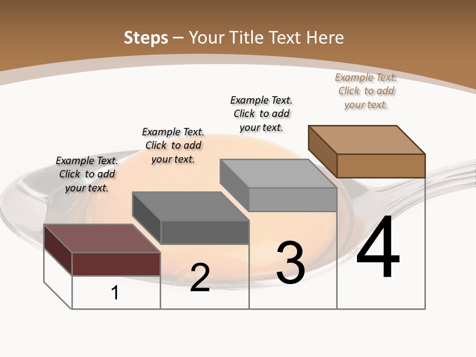 Yellow Spoon Carbohydrates PowerPoint Template