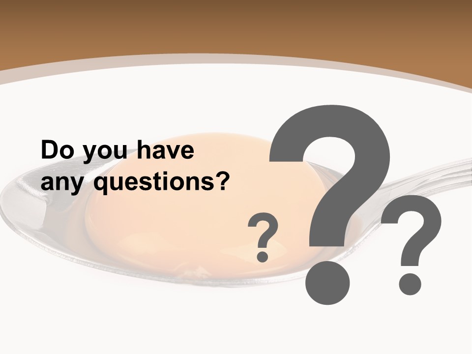 Yellow Spoon Carbohydrates PowerPoint Template