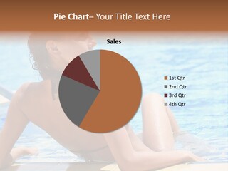 Sunbathing Joy Exercising PowerPoint Template