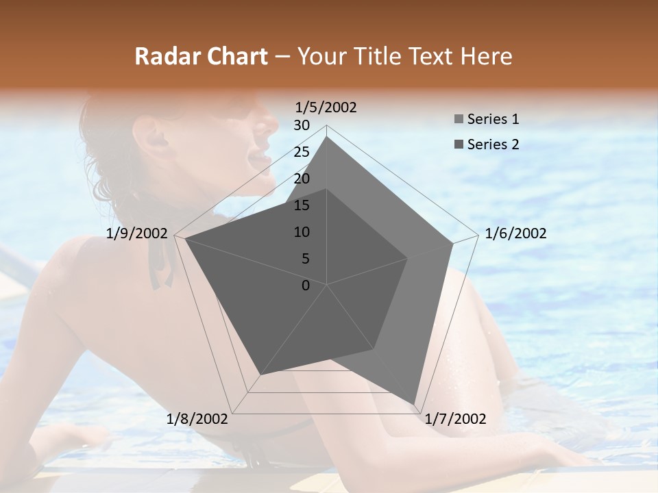 Sunbathing Joy Exercising PowerPoint Template