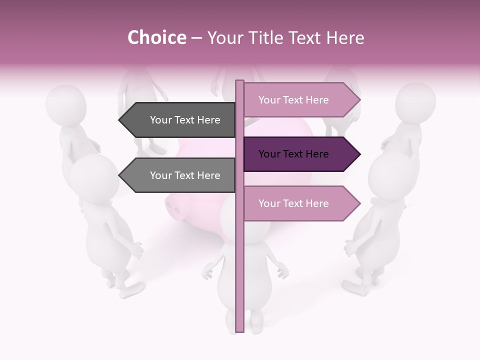 Tax Planning Coin PowerPoint Template