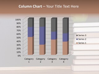 College Book Learn PowerPoint Template