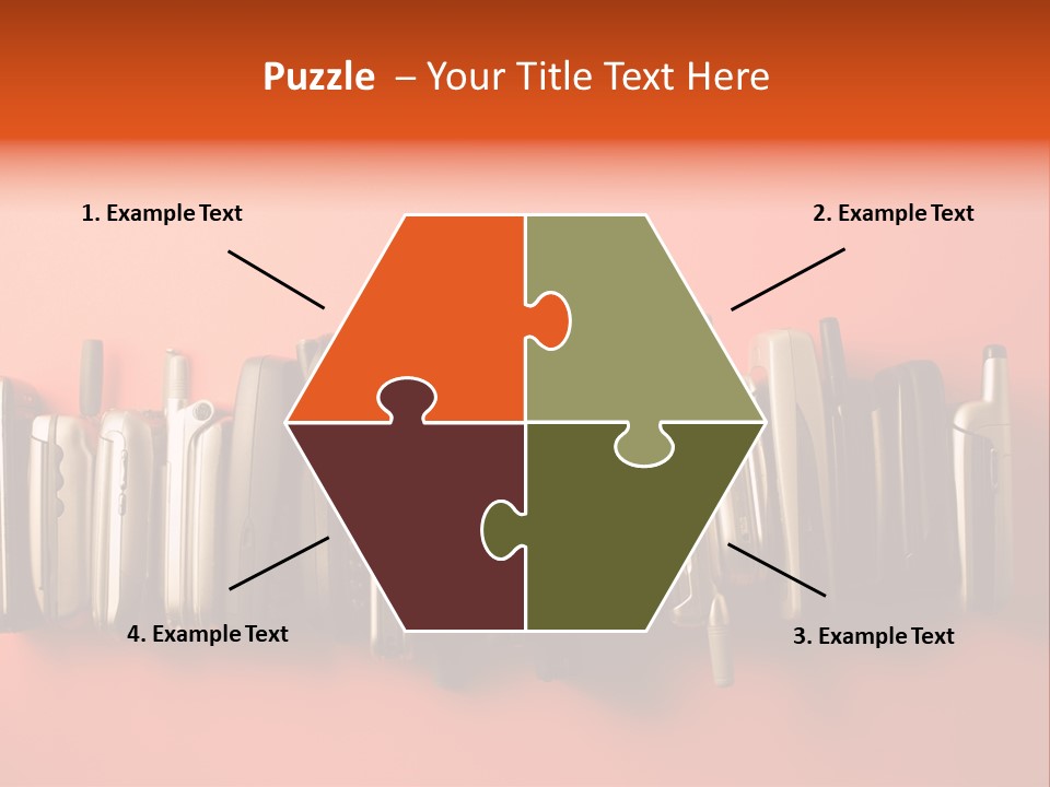 Throw Away Used Electrical Equipment PowerPoint Template