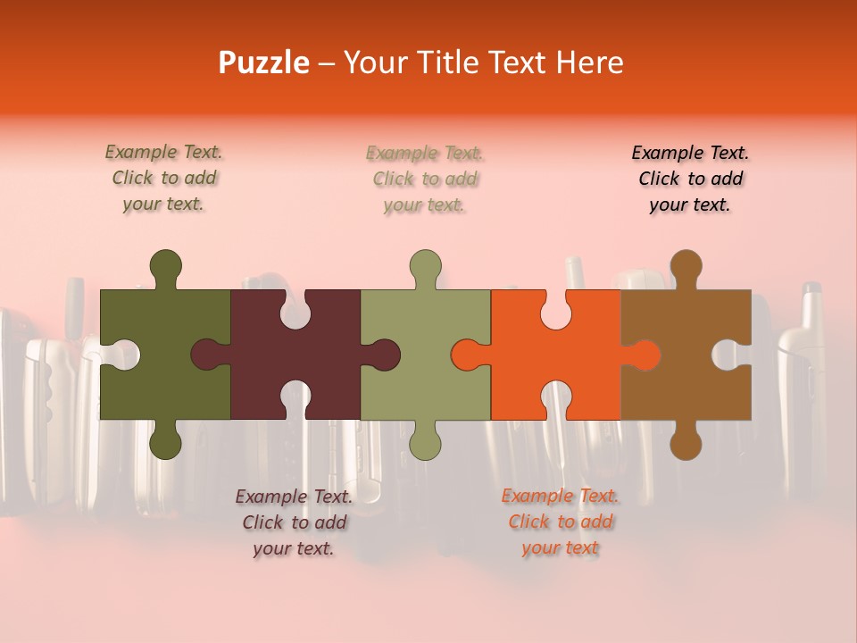 Throw Away Used Electrical Equipment PowerPoint Template