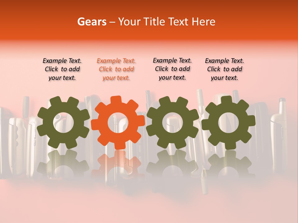 Throw Away Used Electrical Equipment PowerPoint Template