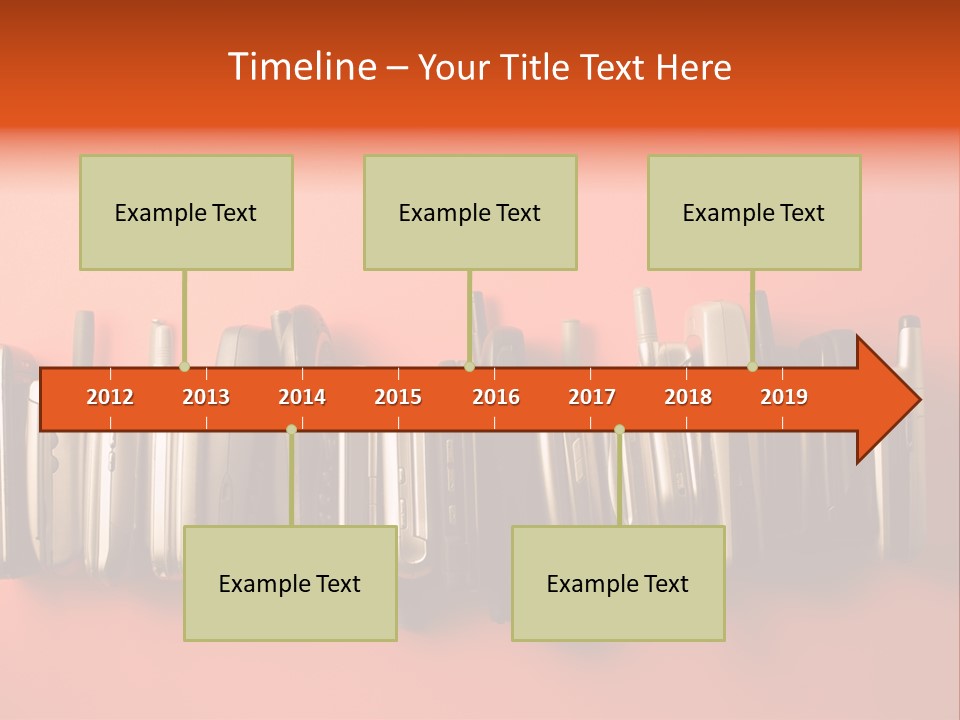 Throw Away Used Electrical Equipment PowerPoint Template
