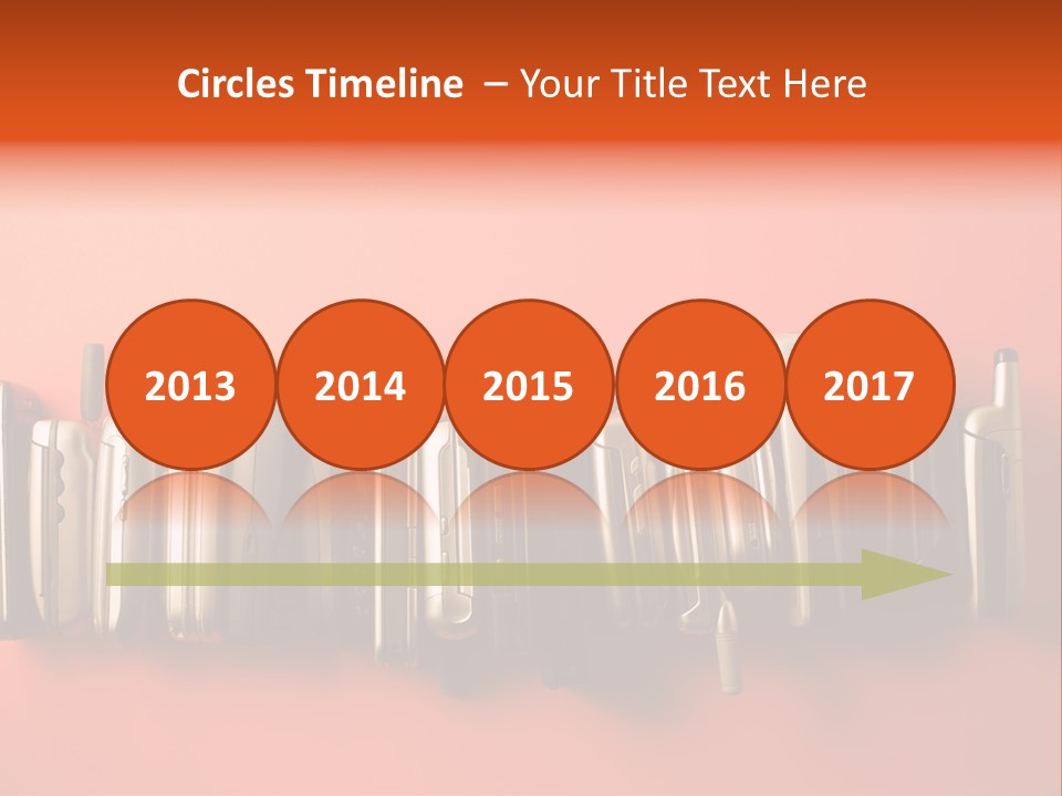 Throw Away Used Electrical Equipment PowerPoint Template
