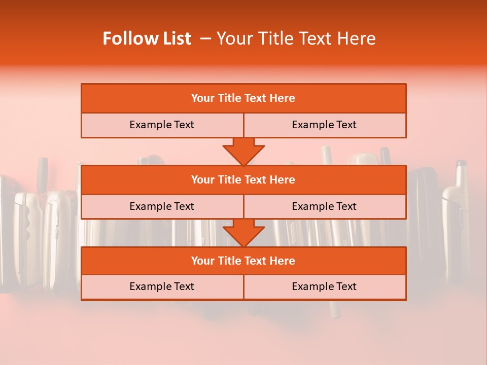 Throw Away Used Electrical Equipment PowerPoint Template