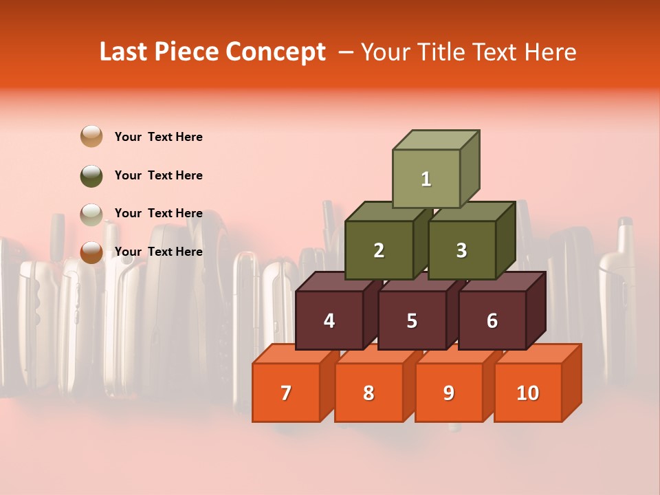 Throw Away Used Electrical Equipment PowerPoint Template