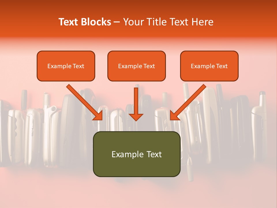 Throw Away Used Electrical Equipment PowerPoint Template