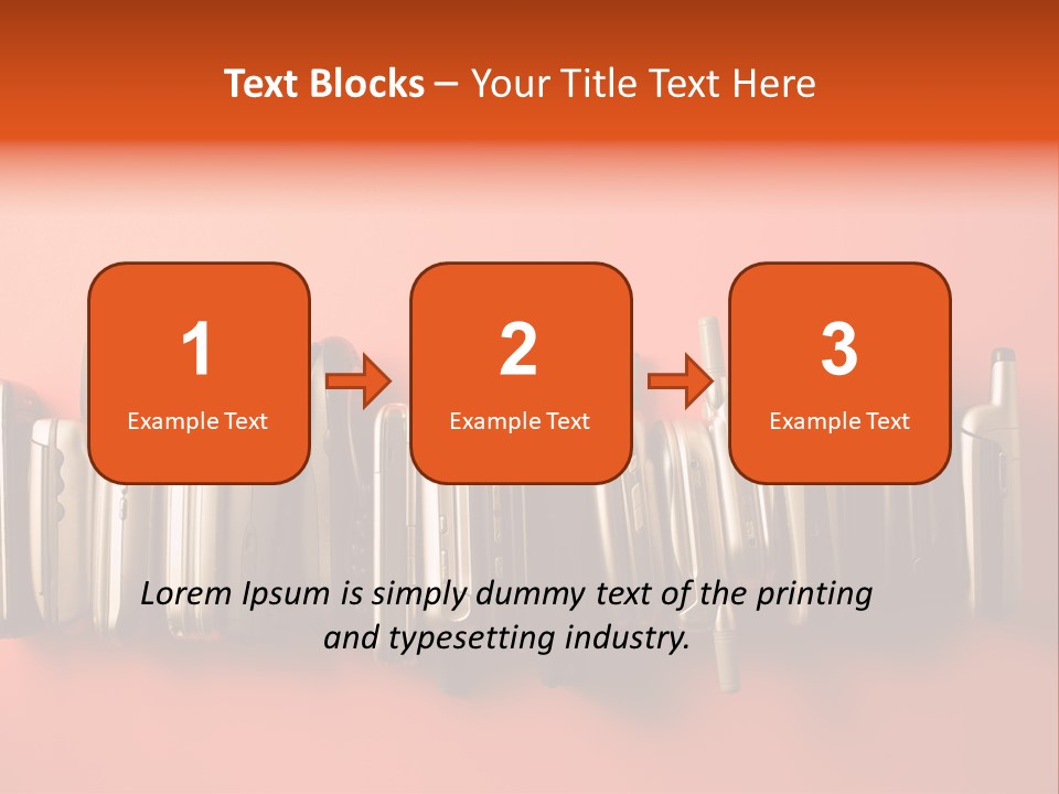 Throw Away Used Electrical Equipment PowerPoint Template