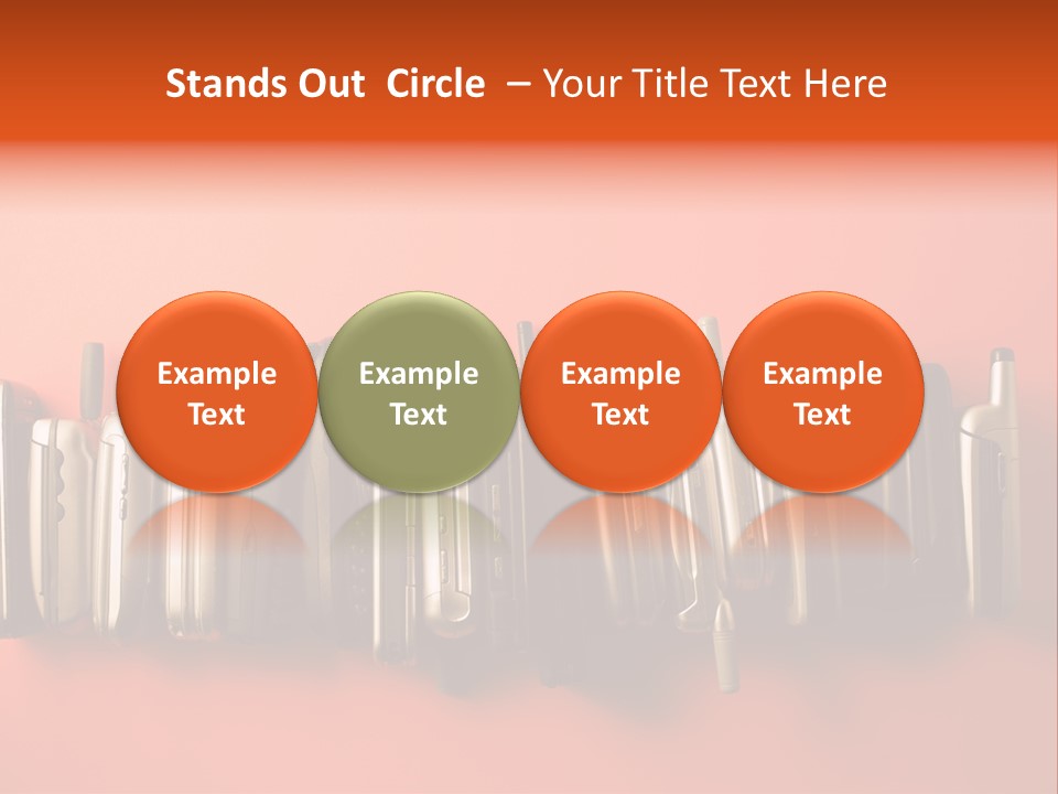 Throw Away Used Electrical Equipment PowerPoint Template