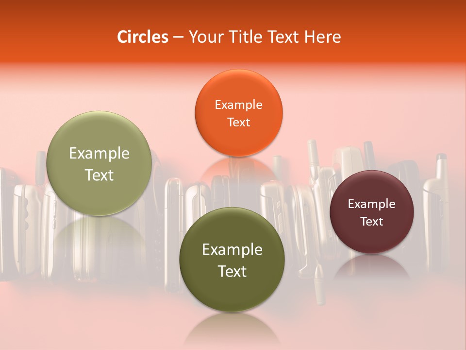 Throw Away Used Electrical Equipment PowerPoint Template
