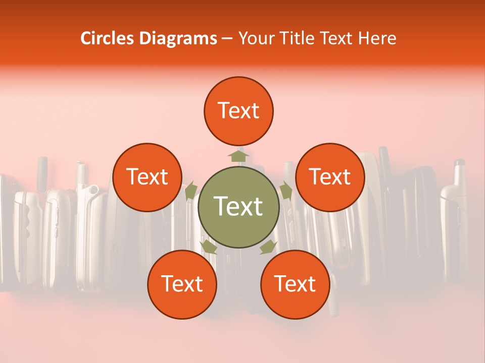 Throw Away Used Electrical Equipment PowerPoint Template