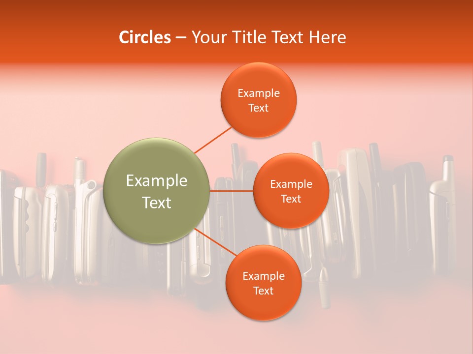 Throw Away Used Electrical Equipment PowerPoint Template