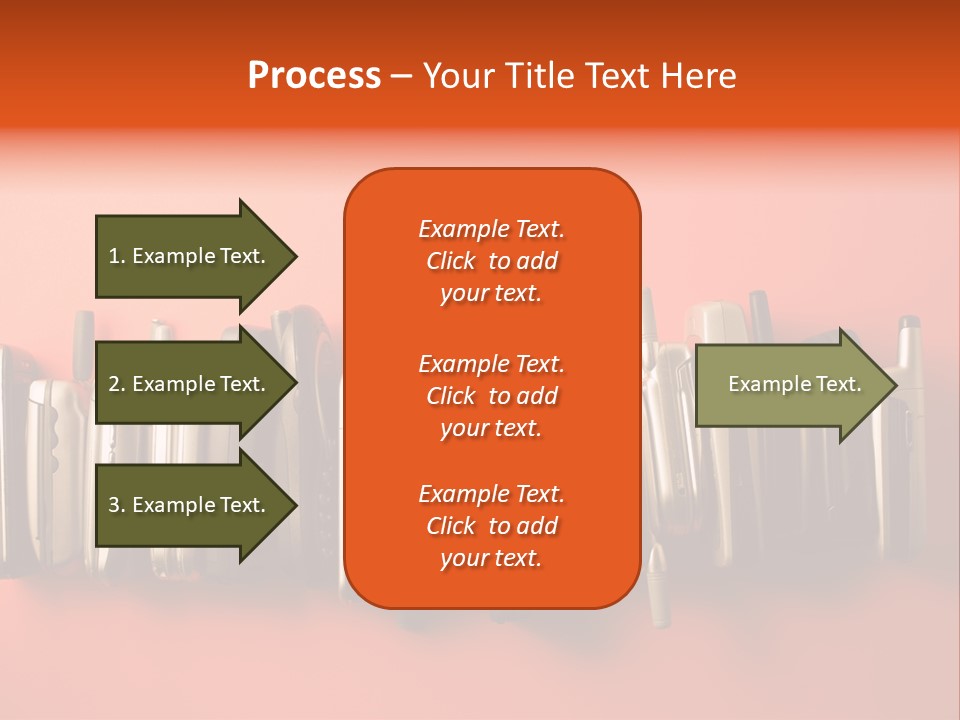Throw Away Used Electrical Equipment PowerPoint Template