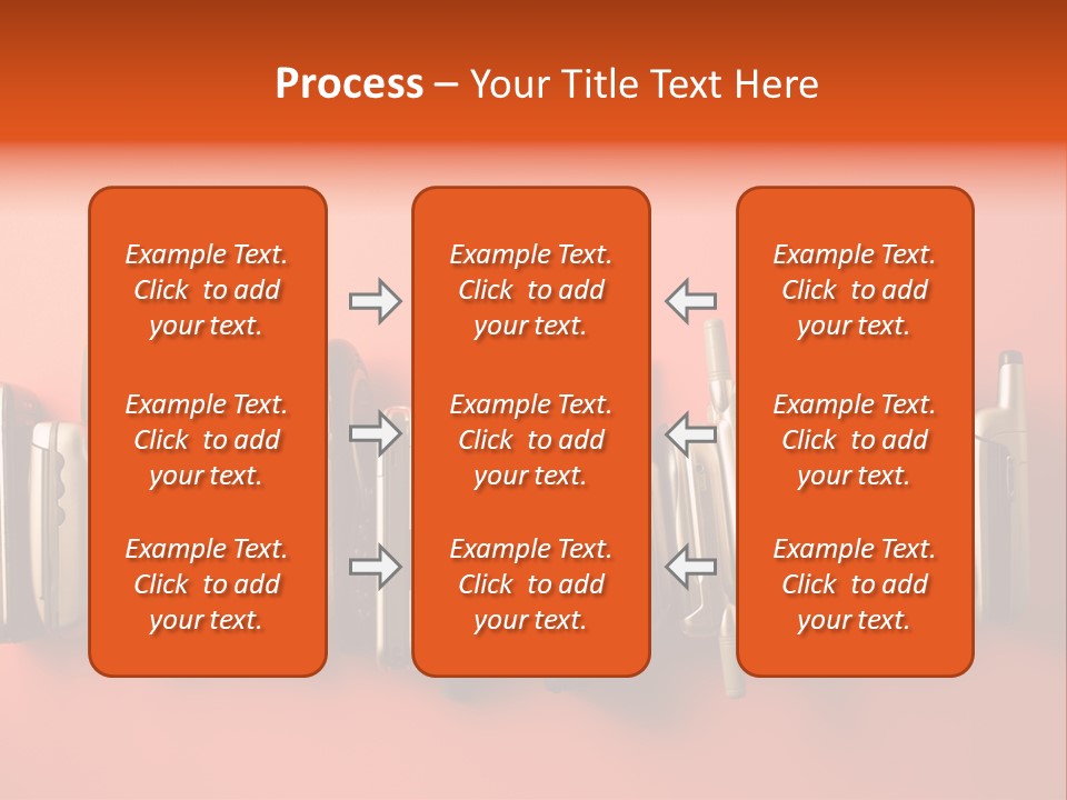 Throw Away Used Electrical Equipment PowerPoint Template