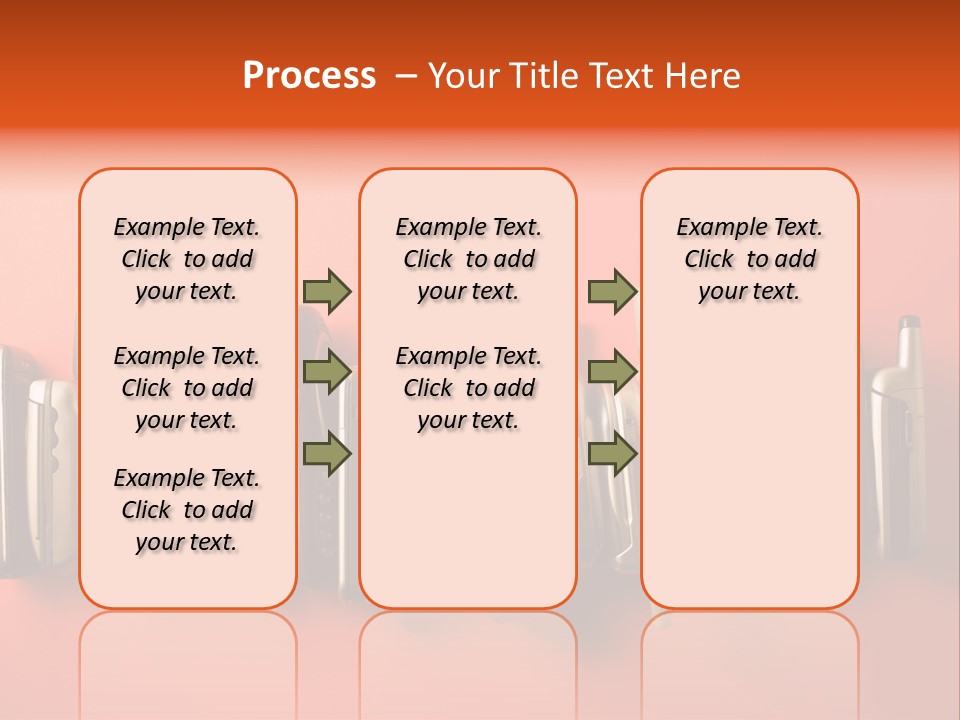 Throw Away Used Electrical Equipment PowerPoint Template
