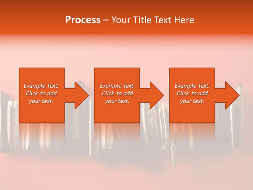 Throw Away Used Electrical Equipment PowerPoint Template