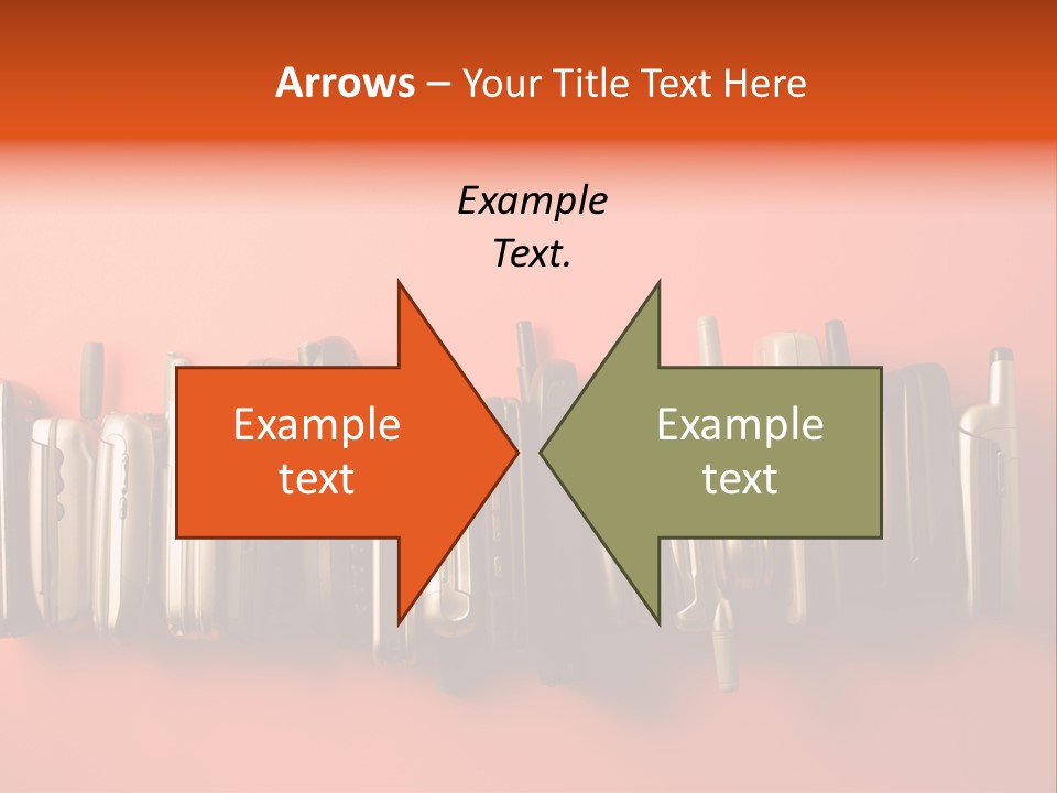 Throw Away Used Electrical Equipment PowerPoint Template