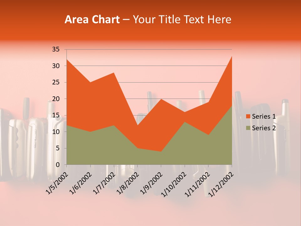 Throw Away Used Electrical Equipment PowerPoint Template