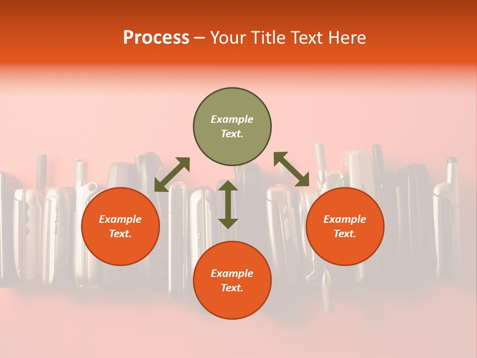 Throw Away Used Electrical Equipment PowerPoint Template