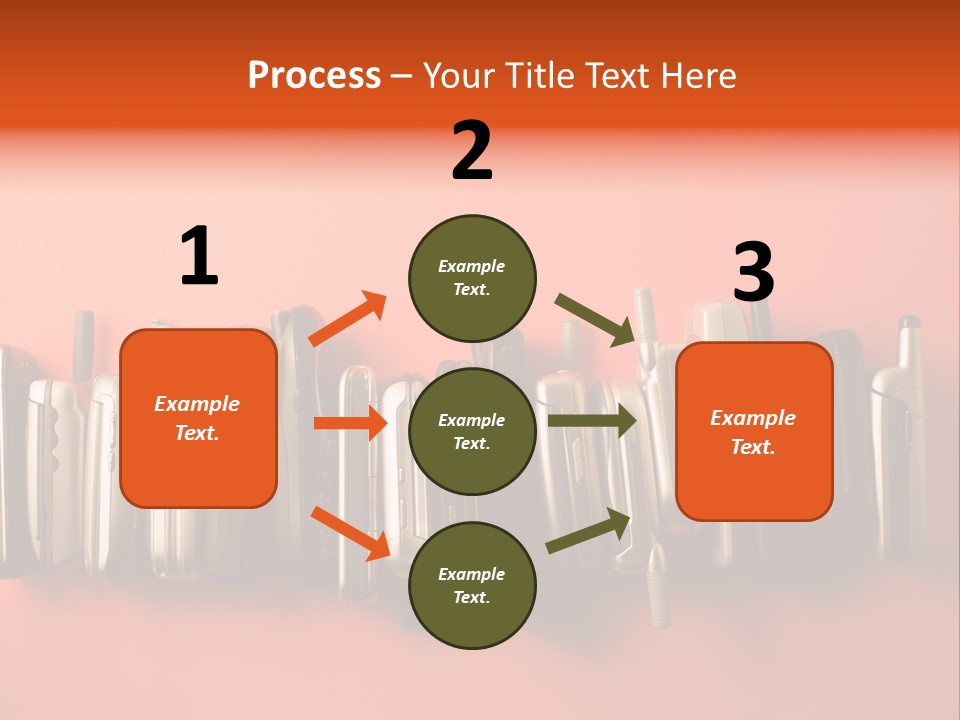 Throw Away Used Electrical Equipment PowerPoint Template