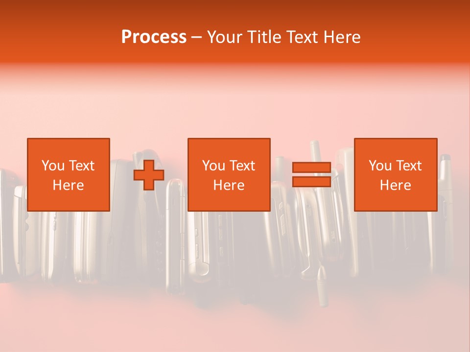 Throw Away Used Electrical Equipment PowerPoint Template