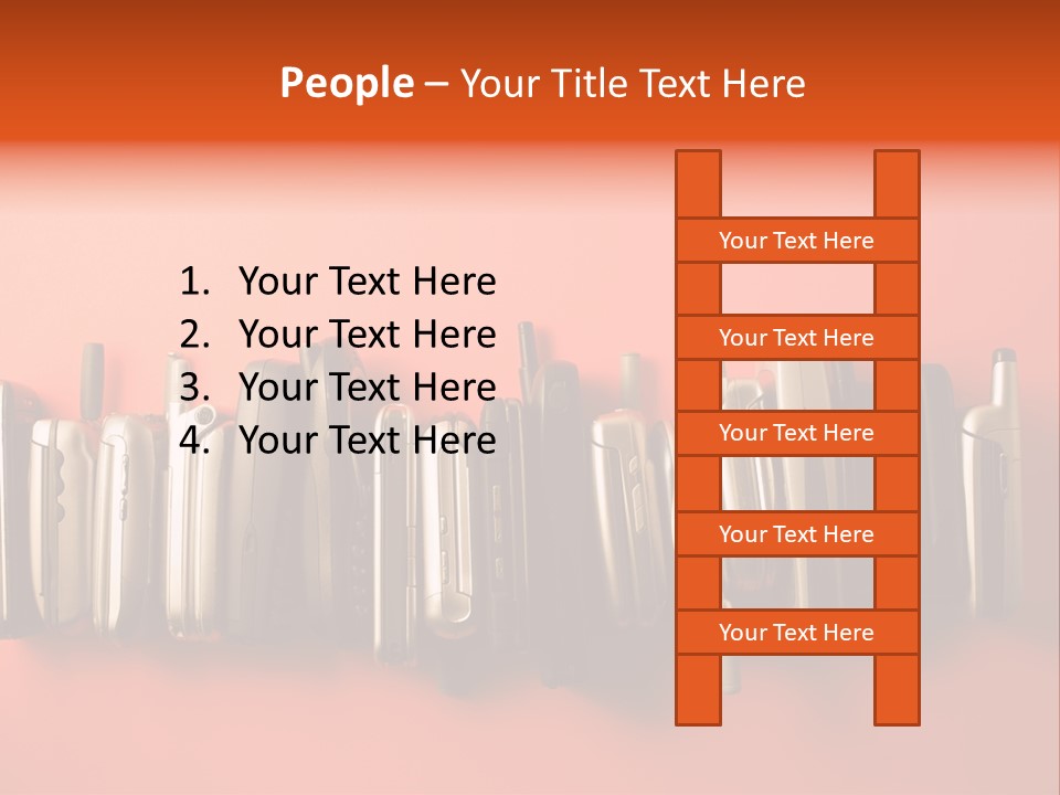 Throw Away Used Electrical Equipment PowerPoint Template