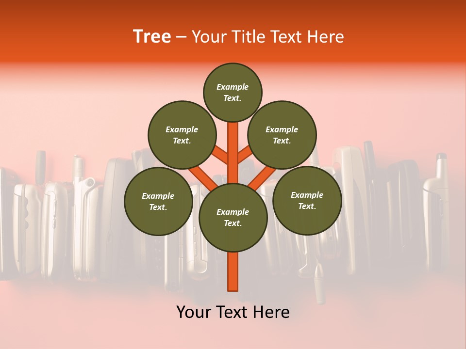 Throw Away Used Electrical Equipment PowerPoint Template