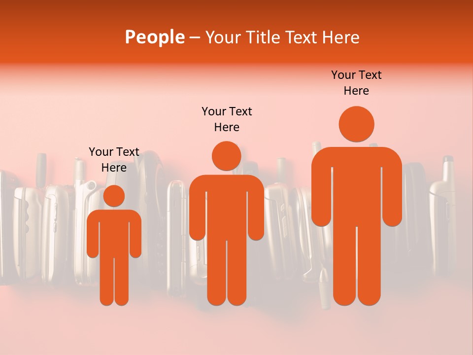 Throw Away Used Electrical Equipment PowerPoint Template