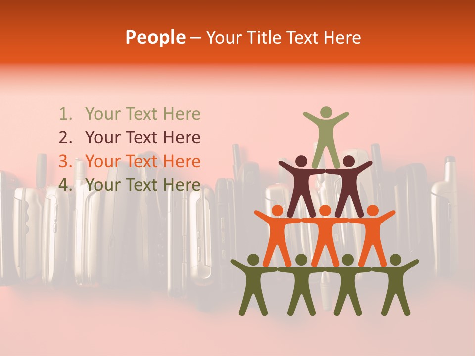 Throw Away Used Electrical Equipment PowerPoint Template