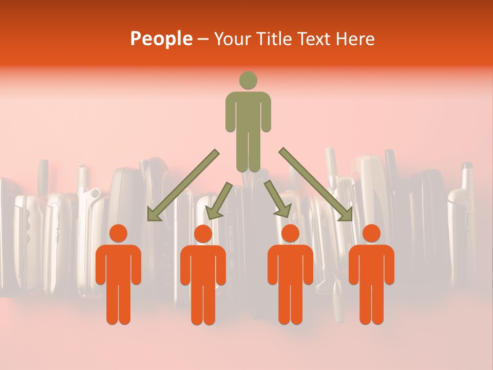 Throw Away Used Electrical Equipment PowerPoint Template